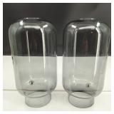 IKEA Kadmium Grey Glass Pendant Light Shades