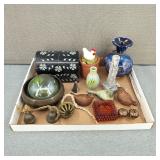 VTG Trinkets Such as Chicken on Nest Ceramic Crock