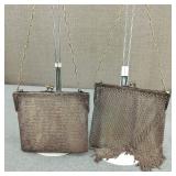 Antique Metal Mesh Art Deco Purses-As is