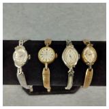 VTG 10k Rolled Gold Plated Ladies Watches