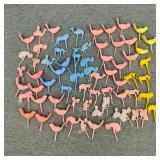 VTG 1950s Cake/Cupcake Decorative Toppers