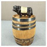 VTG Willshers Black Bull Scotch Whiskey Decanter +