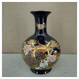 Vintage Hand-Painted Japanese Porcelain Vase