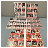 Cincinnati Reds-Card Pages from Baseball Yearbook