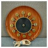 MCM Spartus Atomic Wall Clock for Repair