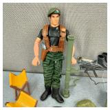 Vintage GI Joe Doll, Camping Accessories & More!
