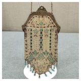 Antique Art Deco Mandalian Co Enabled Mesh Purse