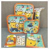 New-Despicable Me Minions Party Plates, Napkins +
