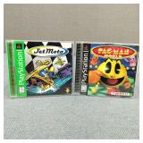 PS1 JetMoto & PacMan World