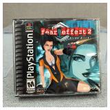 PS1 fear effects Retro Helix CIB