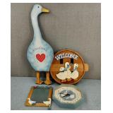 VTG Farm Country Geese Clock & More