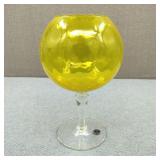 VTG MCM Empoli Glass Brandy Sniffer Vase