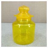 VTG MCM Takahashi Manganese Glass Apothecary Jar