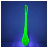 VTG MCM Uranium Viking Swing Glass Bud Vase