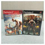 PS2 God of War & God of War Greatest Hits