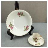 VTG Hand-Painted Japan Royal Rose Fine China Bowl