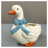 Vintage Ceramic B&D Goose Planter