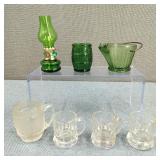 Mid-Century Federal Glass & Hazel Atlas Mini Items