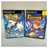 PS2 Rayman Raving Rabbids & Hoodlum Havoc