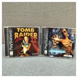 PlayStaion 1 Tomb Raider II & Shadow Man CIB