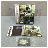 Game Boy Advance Splinter Cell Stealth Action CIB