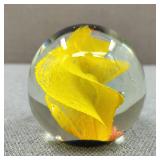 Vintage Art Glass Paperweight