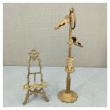 1930s/40s Brass Victorian Era Inspo Clip-Stand +