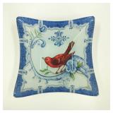 VTG Prima Design Glass Bird Candy Dish