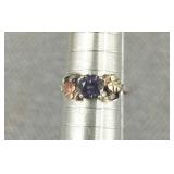 ling SIlve 12Gold Mystic Topaz ing Size 6.5