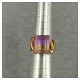 Sterling SIlver & Ametrine Ring Size 6