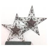 Large Rustic Decorative Metal Barn Star