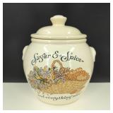 Treasure Craft Sugar & Spice Cookie Jar