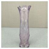 Vintage US Glass Co? Amethyst Crystal Vase