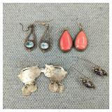 Vintage .925 Silver Earrings