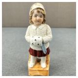 VTG/Antique? German Porcelain Snow Baby Figurine
