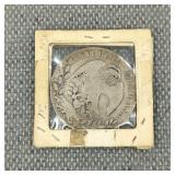 1869 Mexican Republic 8R Silver Dollar/Coin