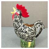 VTG Ceramic Rooster Pitcher Calif Emperor Jones