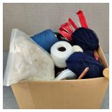 VTG Knitting Supplies, Yarn & Unspun Wool