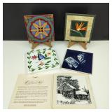 Vintage Decorative Tiles/Hot Plates