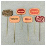 Ceramic Pottery Garden Stakes