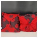 Chinese Silk Brocade Accent Pillows