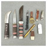 VTG Fixed Blade Knives/RoMUR Lighter/Pen & More
