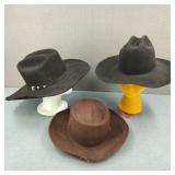 Wool Western Hats Twister, Ariat, Etc.
