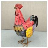 Rustic Metal Rooster Home/Garden Decor