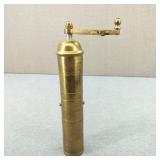 VTG The Frugal Gourmet Brass Pepper Mill Grinder