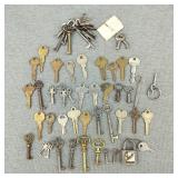 Antique/Vintage Skeleton Keys Plus