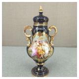 Antique Hand-Painted French Sevres/Porcelain Urn
