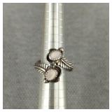 Vintage Mother of Pearl & Sterling Silver Ring