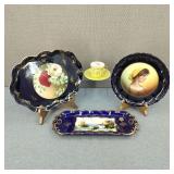 Antique/VTG Bone China/Porcelain-Plate/teacup/Tray