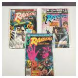 VTG Raiders of the Lost Ark Marvel Comic Vol 1-3